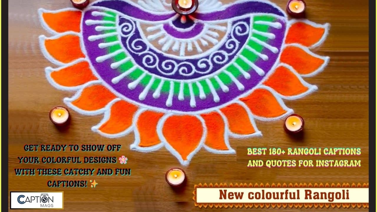 Rangoli Captions