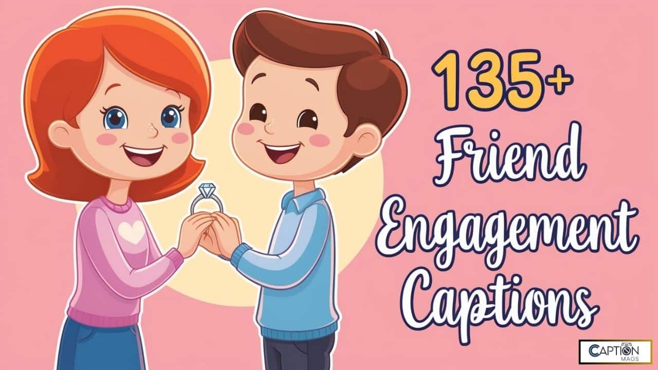 135+ Best Friend Engagement Captions For Instagram