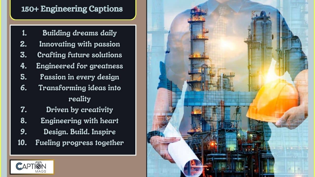 150+ Best Engineering Captions For Instagram