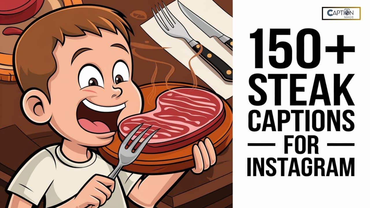 150+ Best Steak Captions For Instagram And Quotes