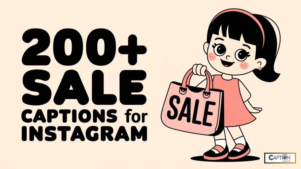 200+ Best Sale Captions For Instagram And Quotes