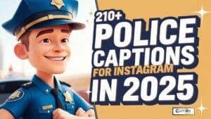 210+ Best Police Captions For Instagram In 2025