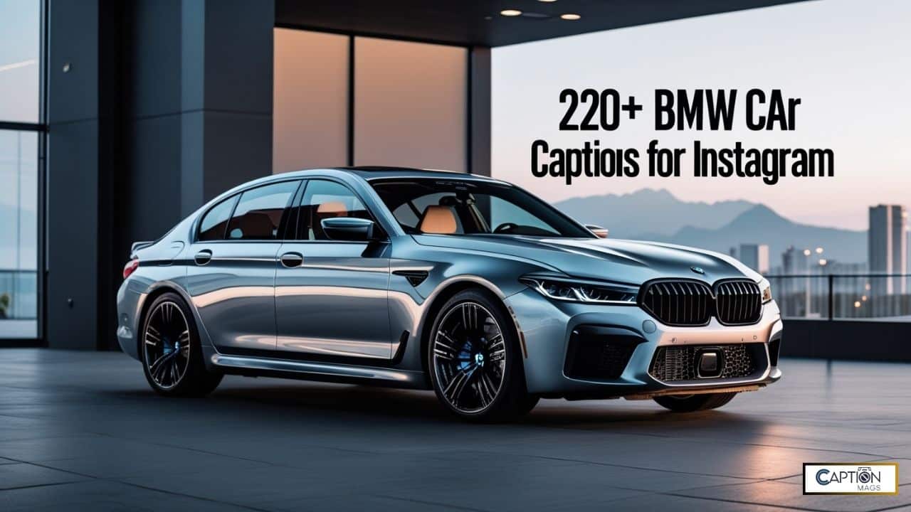 220+ Best BMW Car Captions For Instagram