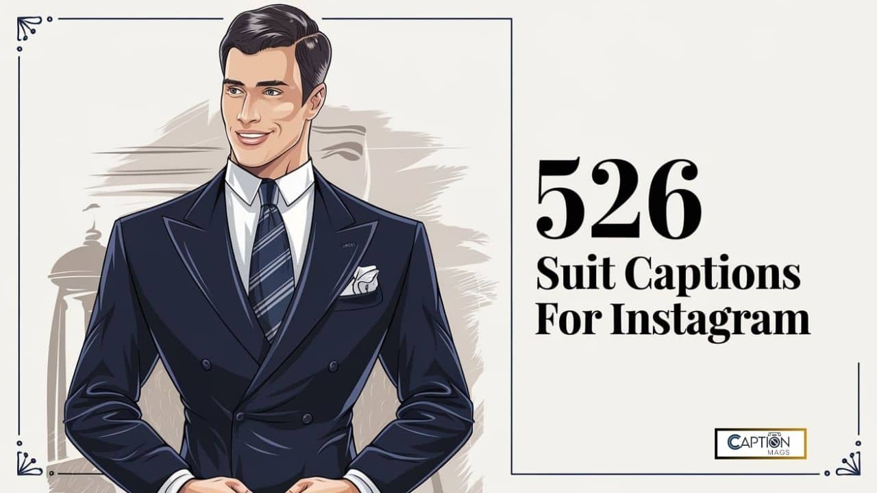 526 Beautiful Suit Captions And Quotes For Instagram