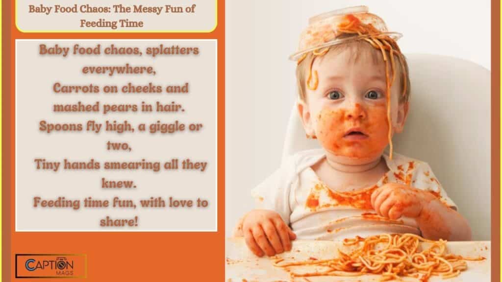 Baby Food Captions For Instagram