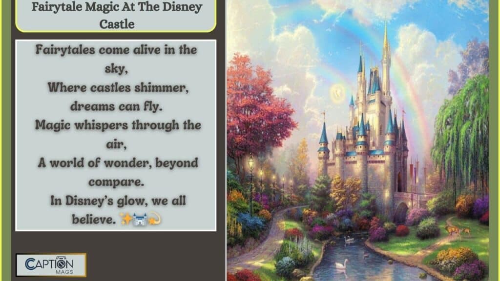 Disney Castle Captions For Instagram