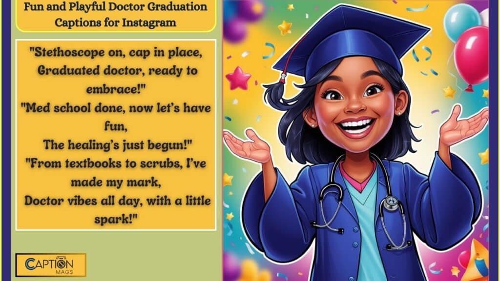 Doctor Graduation Captions For Instagram