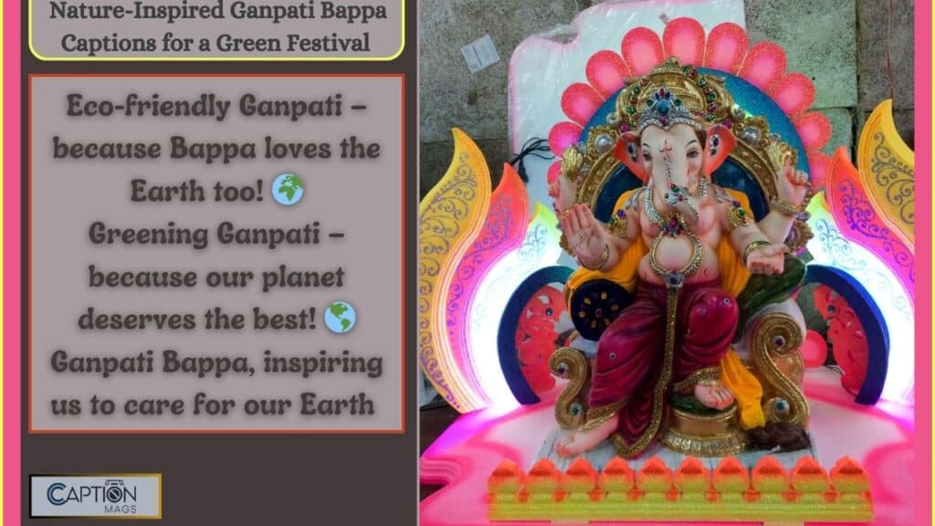 ganpati captions for instagram