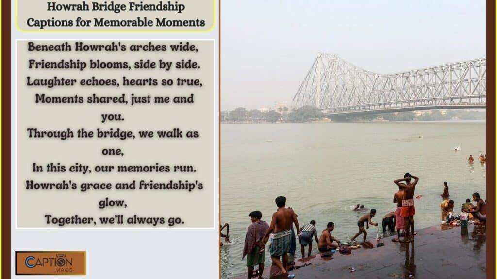 Howrah Bridge Captions For Instagram