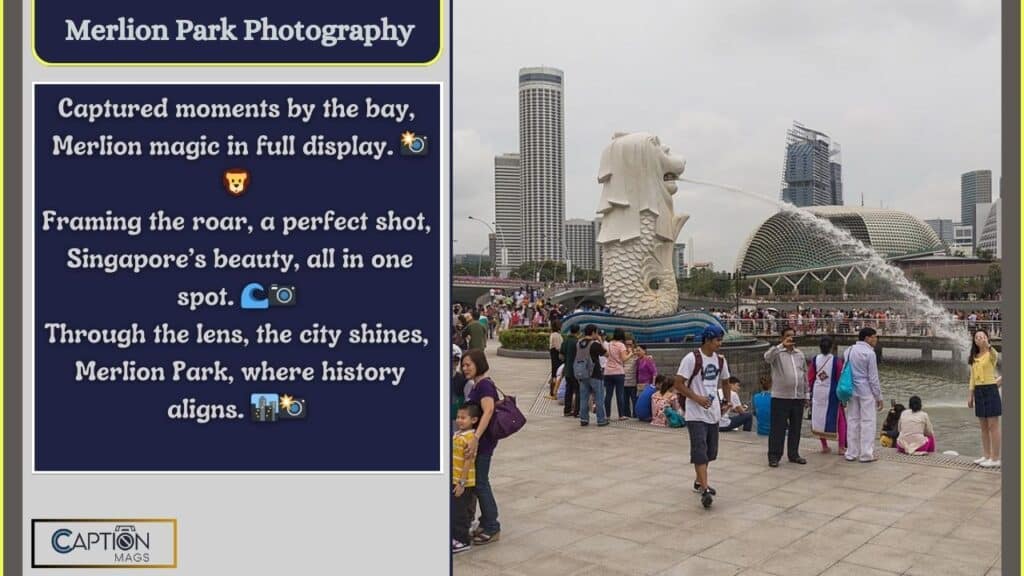 Merlion Park Captions For Instagram