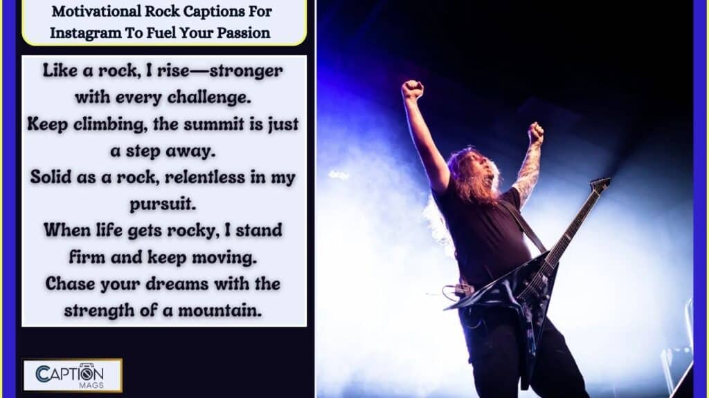 Rock Captions