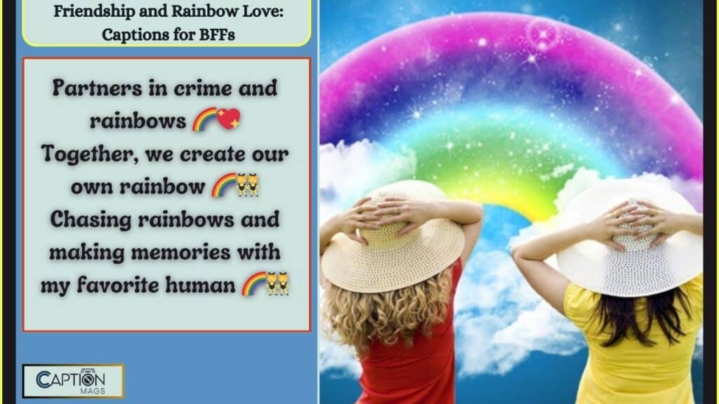 Rainbow Captions