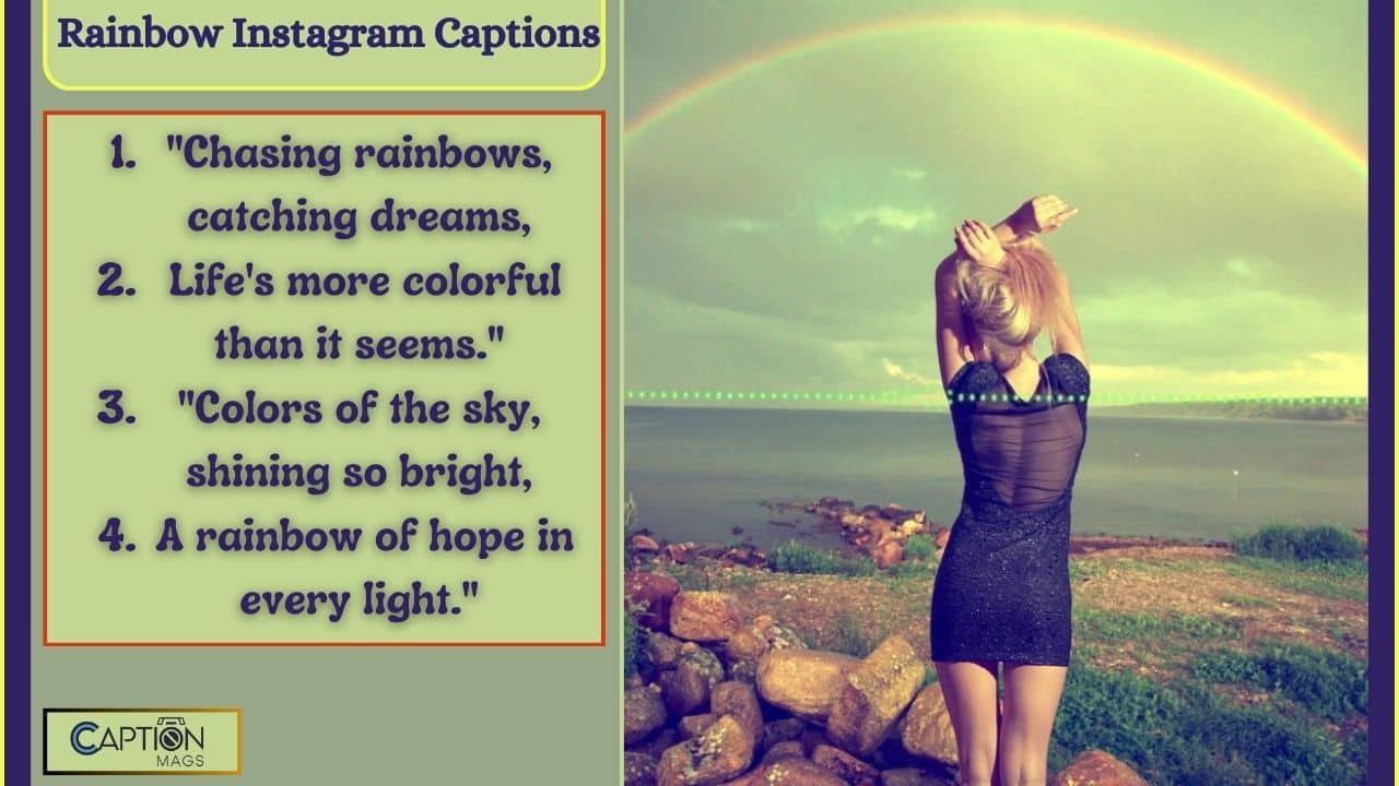 Rainbow Instagram Captions