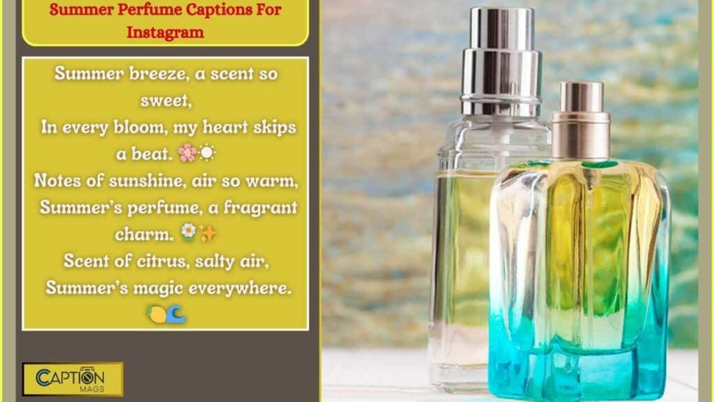 Perfume Captions For Instagram