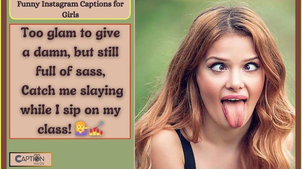 captions for girls