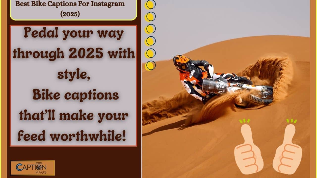 599+ Best Bike Captions For Instagram (2025)