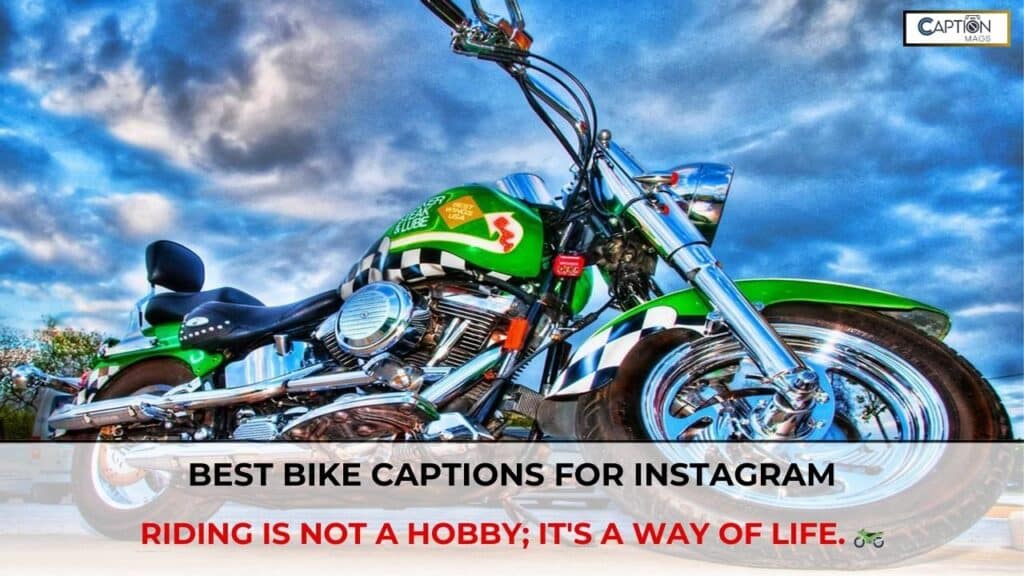 bike captions for instagram