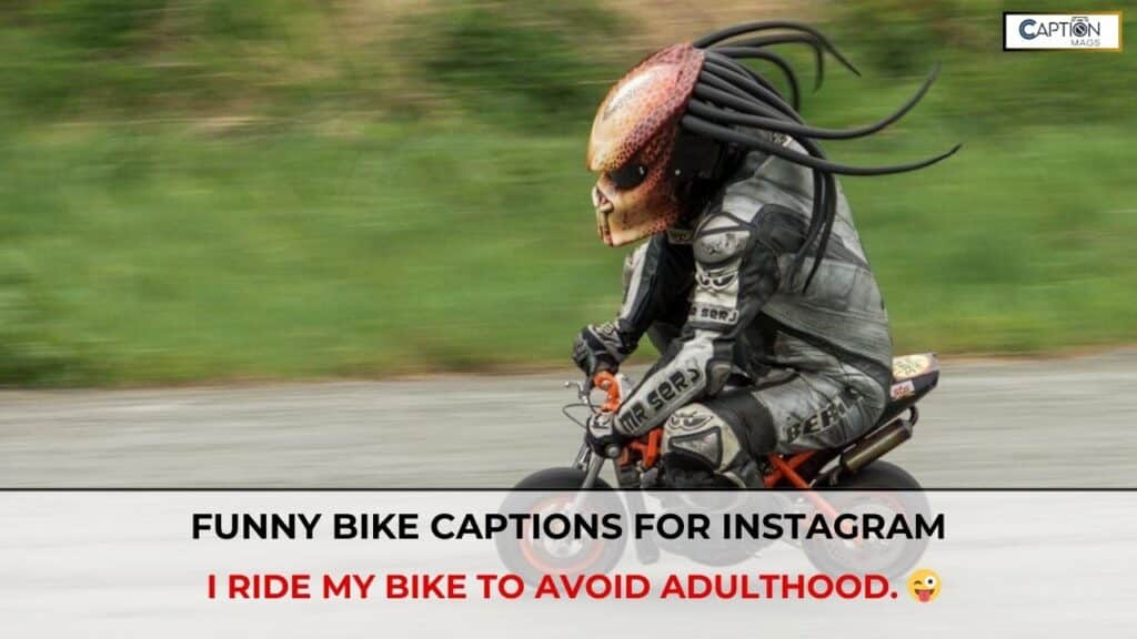 attitude bike captions for instagram