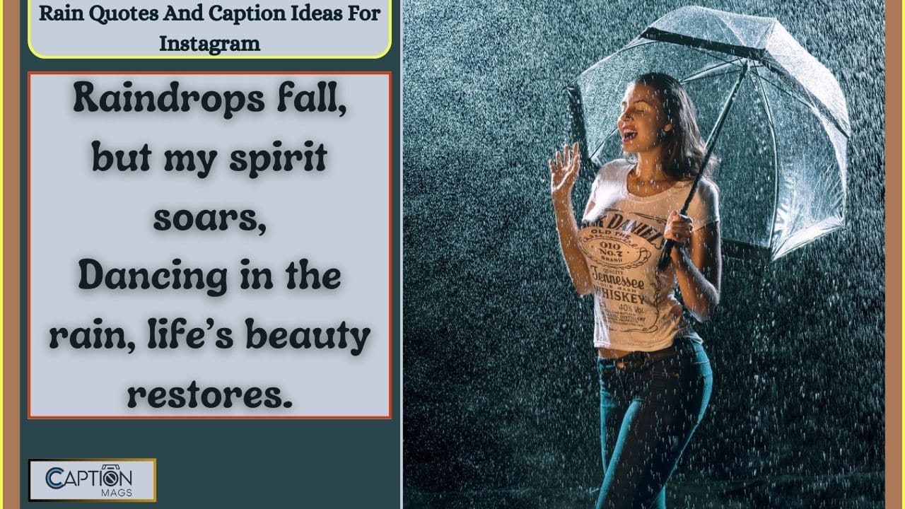 503+ Rain Quotes And Caption Ideas For Instagram