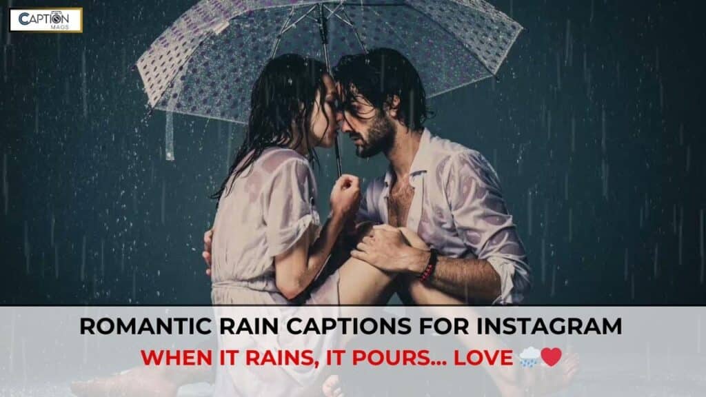 rain captions