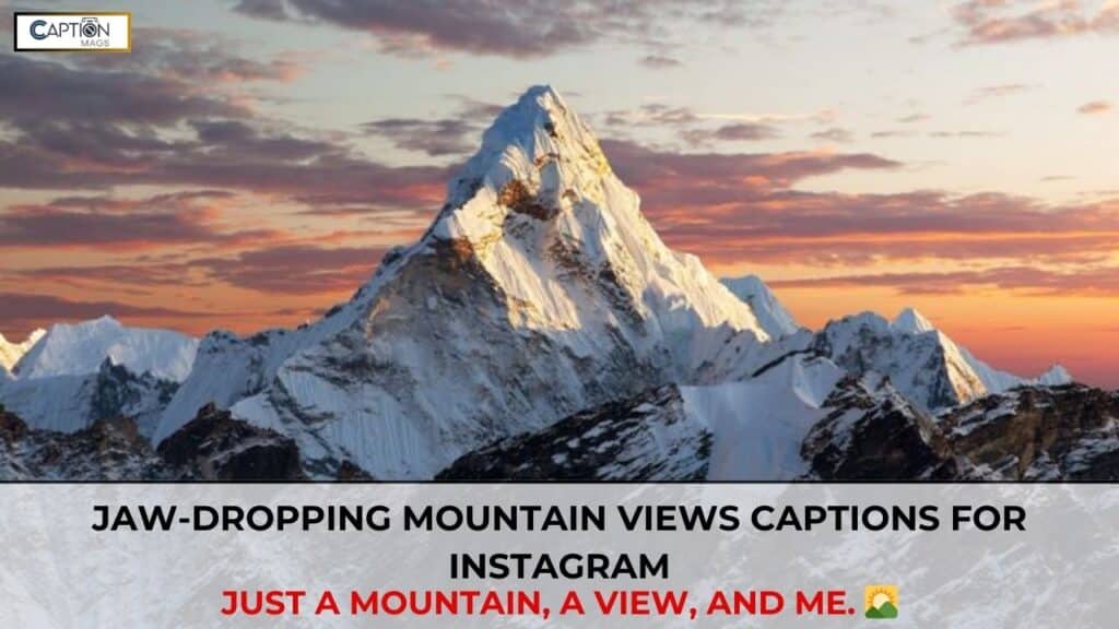 mountain captions 